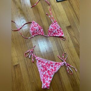 Never worn Triangle bikini